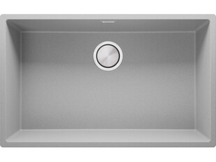 Évier cuisine granit 1 bac sans égouttoir avec une grande cuve XL London 80 Slim