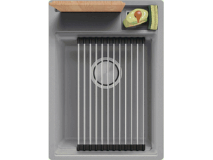 Evier cuisine granit 1 bac...