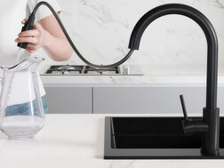 Robinet mitigeur cuisine avec douchette extractible 2 jets 9010 Primagran