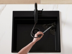 Robinet mitigeur cuisine avec douchette extractible 2 jets 9010 Primagran
