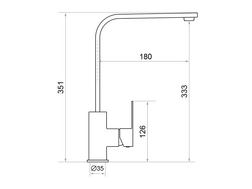 Robinet mitigeur cuisine 8010 Primagran