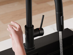 Robinet mitigeur cuisine sans contact avec douchette extractible 2 jets Primagran 9110 Sensor Touch