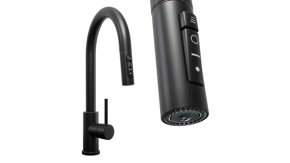 Robinet mitigeur cuisine 3en1 avec douchette extractible 9310 Primagran