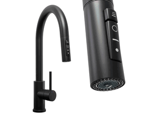 Robinet mitigeur cuisine avec douchette extractible 2 jets 901 Primagran