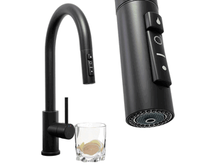 Robinet mitigeur cuisine avec douchette extractible 2 jets 901 Primagran